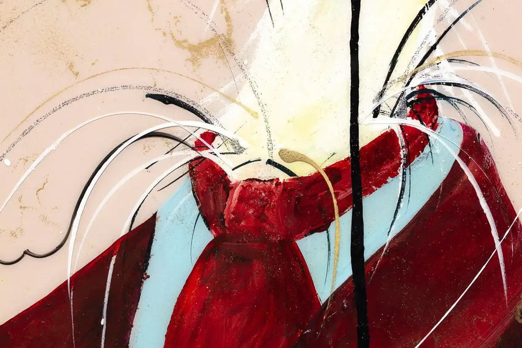 Off to Ascot - Original - SOLD by artist Rozanne Bell - Wyecliffe Galleries