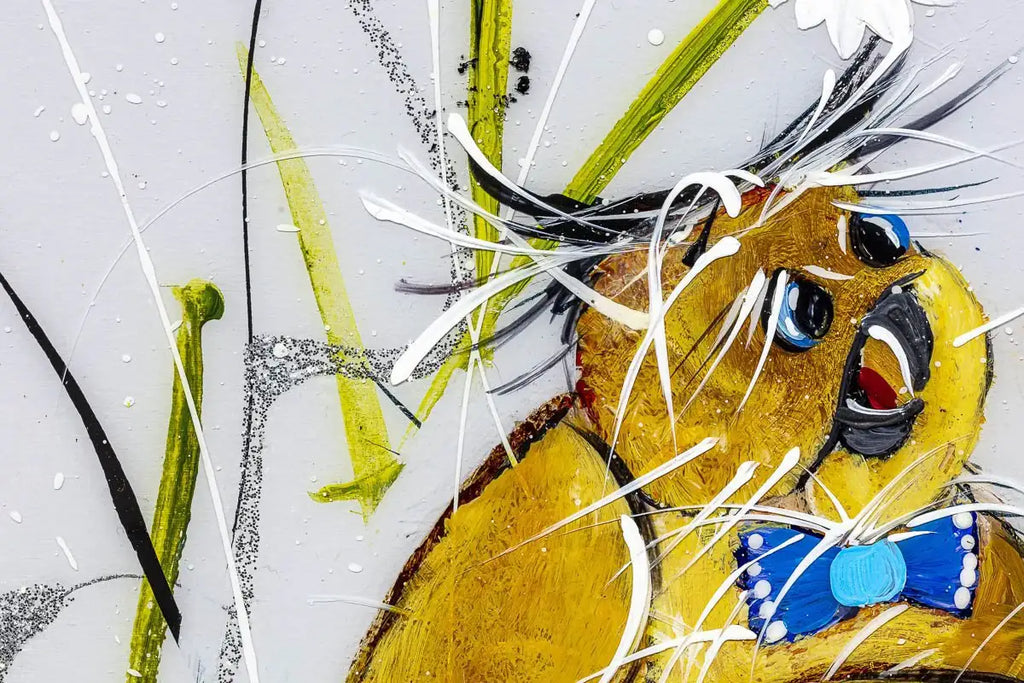 'Oh, bother' - Original Set of 4 - SOLD by artist Rozanne Bell - Wyecliffe Galleries