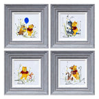 'Oh, bother' - Original Set of 4 - SOLD by artist Rozanne Bell - Wyecliffe Galleries