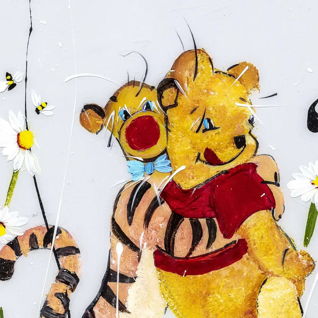 'Oh, bother' - Original Set of 4 - SOLD by artist Rozanne Bell - Wyecliffe Galleries