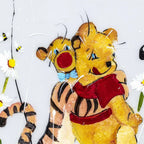 'Oh, bother' - Original Set of 4 - SOLD by artist Rozanne Bell - Wyecliffe Galleries