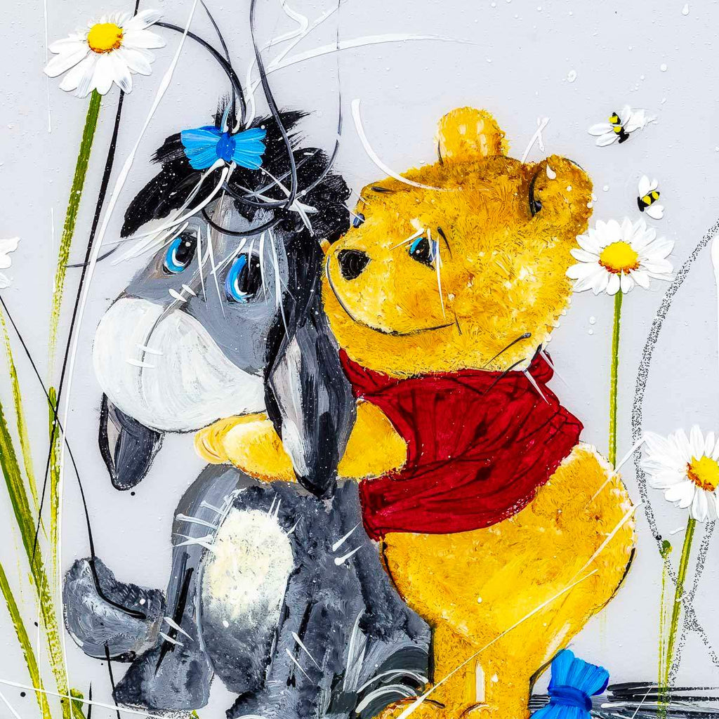 'Oh, bother' - Original Set of 4 - SOLD by artist Rozanne Bell - Wyecliffe Galleries