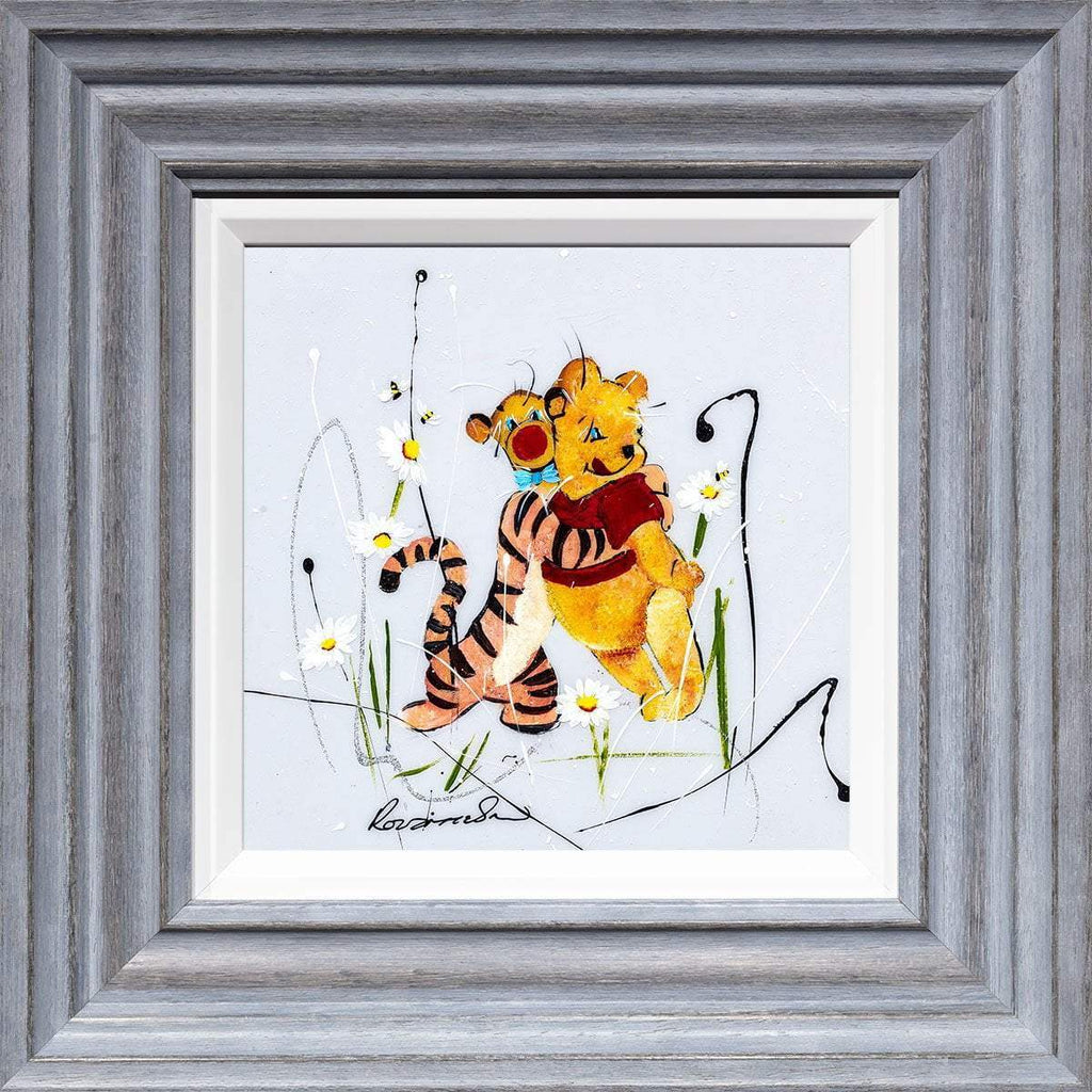 'Oh, bother' - Original Set of 4 - SOLD by artist Rozanne Bell - Wyecliffe Galleries