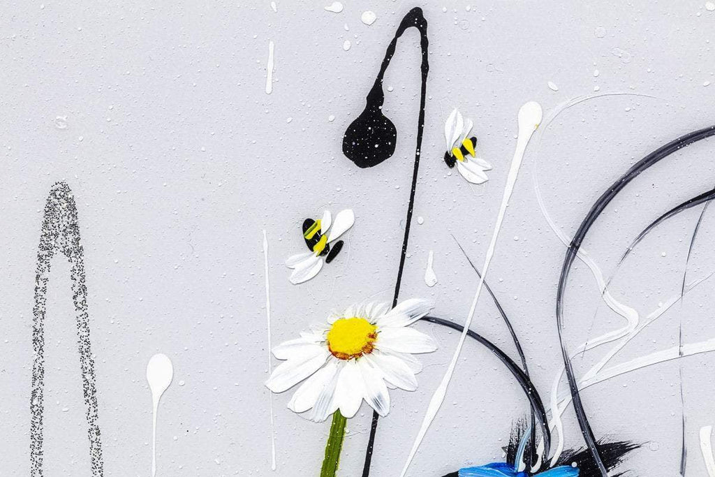 'Oh, bother' - Original Set of 4 - SOLD by artist Rozanne Bell - Wyecliffe Galleries