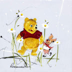 'Oh, bother' - Original Set of 4 - SOLD by artist Rozanne Bell - Wyecliffe Galleries
