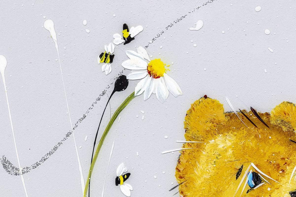 'Oh, bother' - Original Set of 4 - SOLD by artist Rozanne Bell - Wyecliffe Galleries