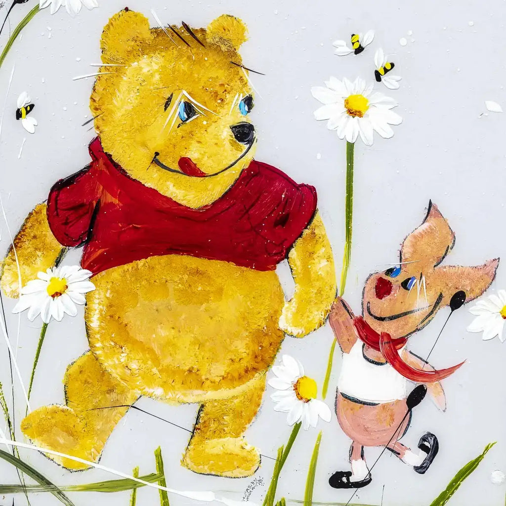 'Oh, bother' - Original Set of 4 - SOLD by artist Rozanne Bell - Wyecliffe Galleries