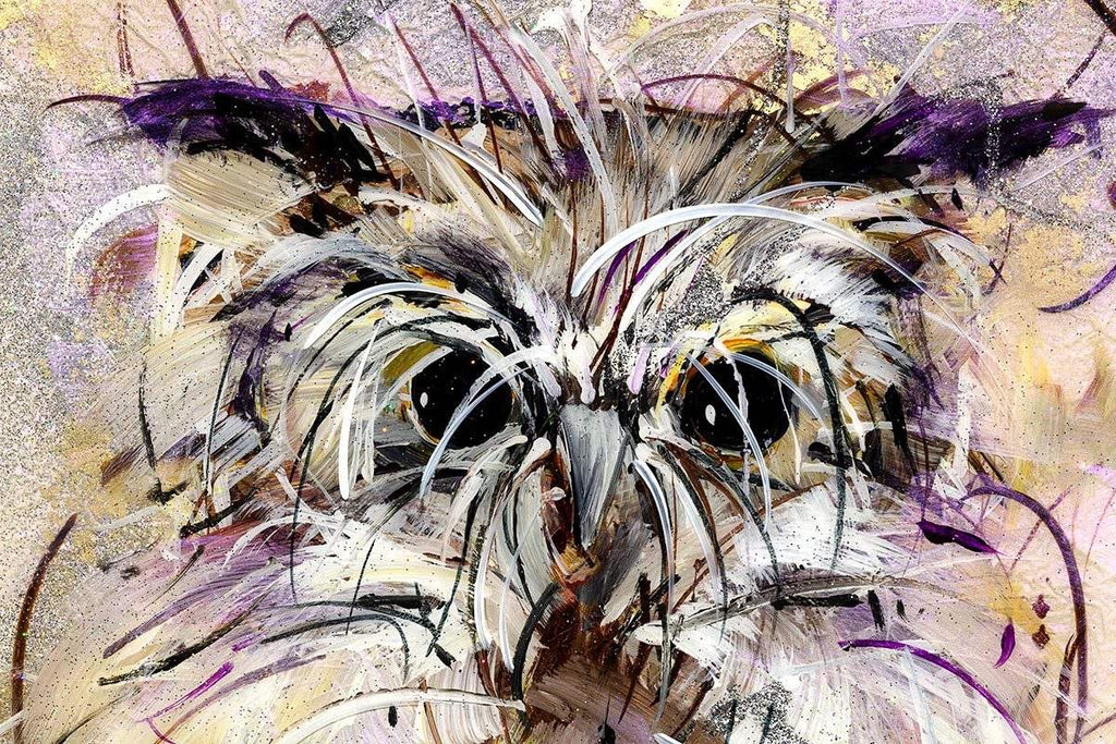 Oliver and Otis - Original - SOLD by artist Rozanne Bell - Wyecliffe Galleries