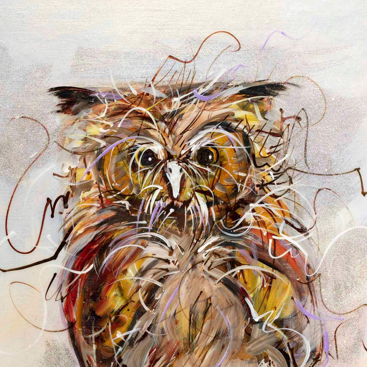 Ollie - Original - SOLD by artist Rozanne Bell - Wyecliffe Galleries