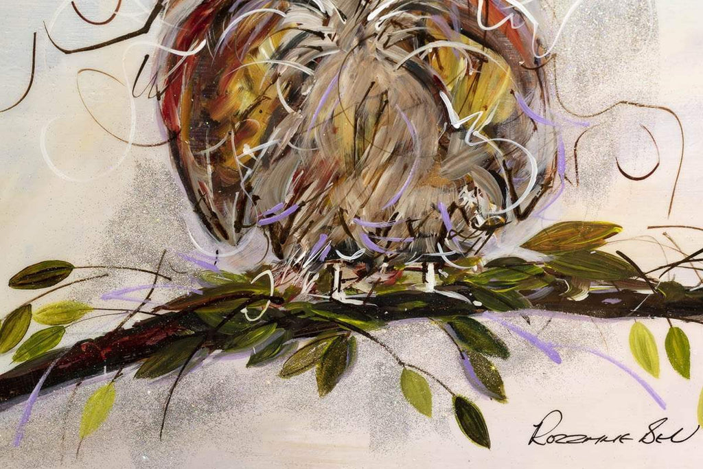 Ollie - Original - SOLD by artist Rozanne Bell - Wyecliffe Galleries