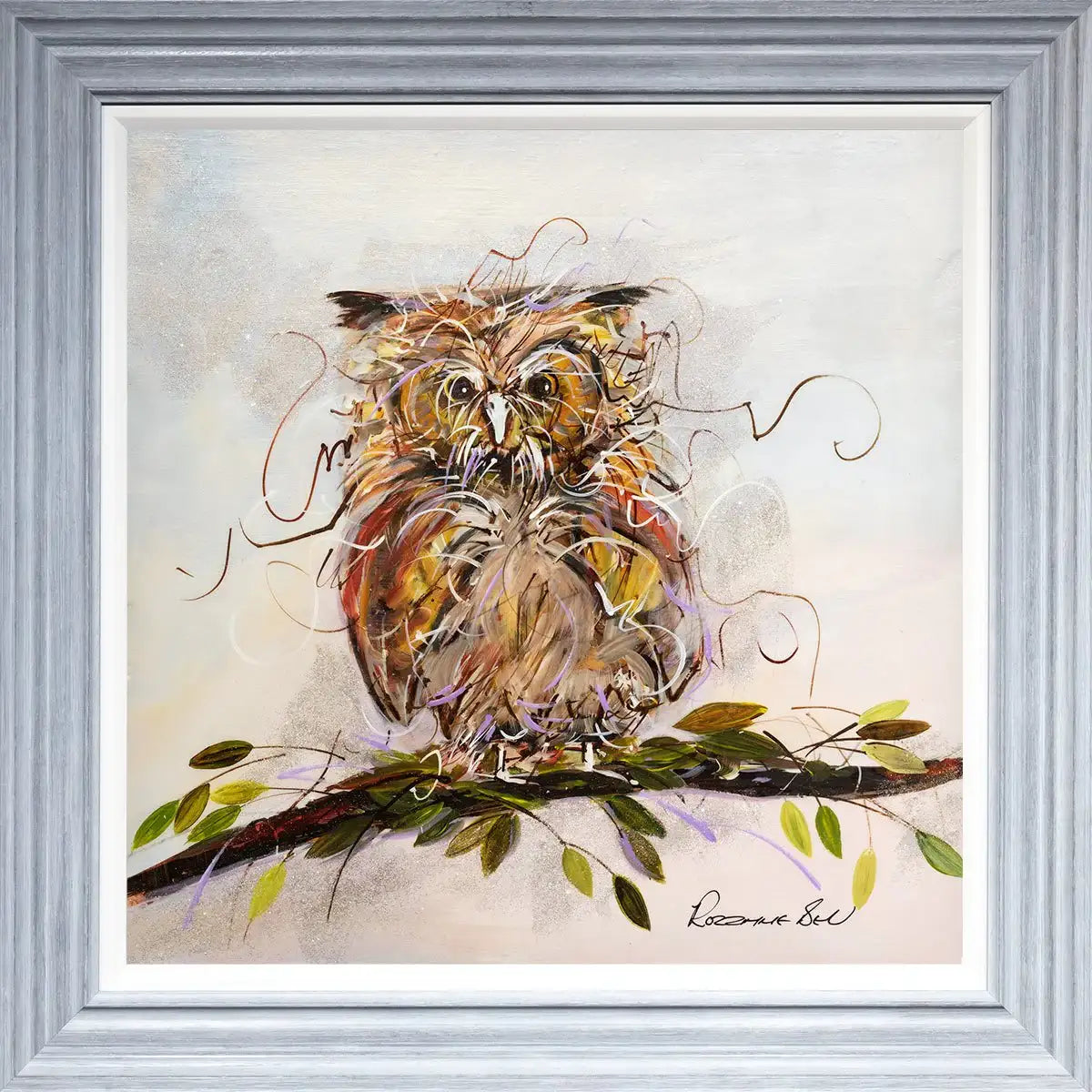 Ollie - Original - SOLD by artist Rozanne Bell - Wyecliffe Galleries