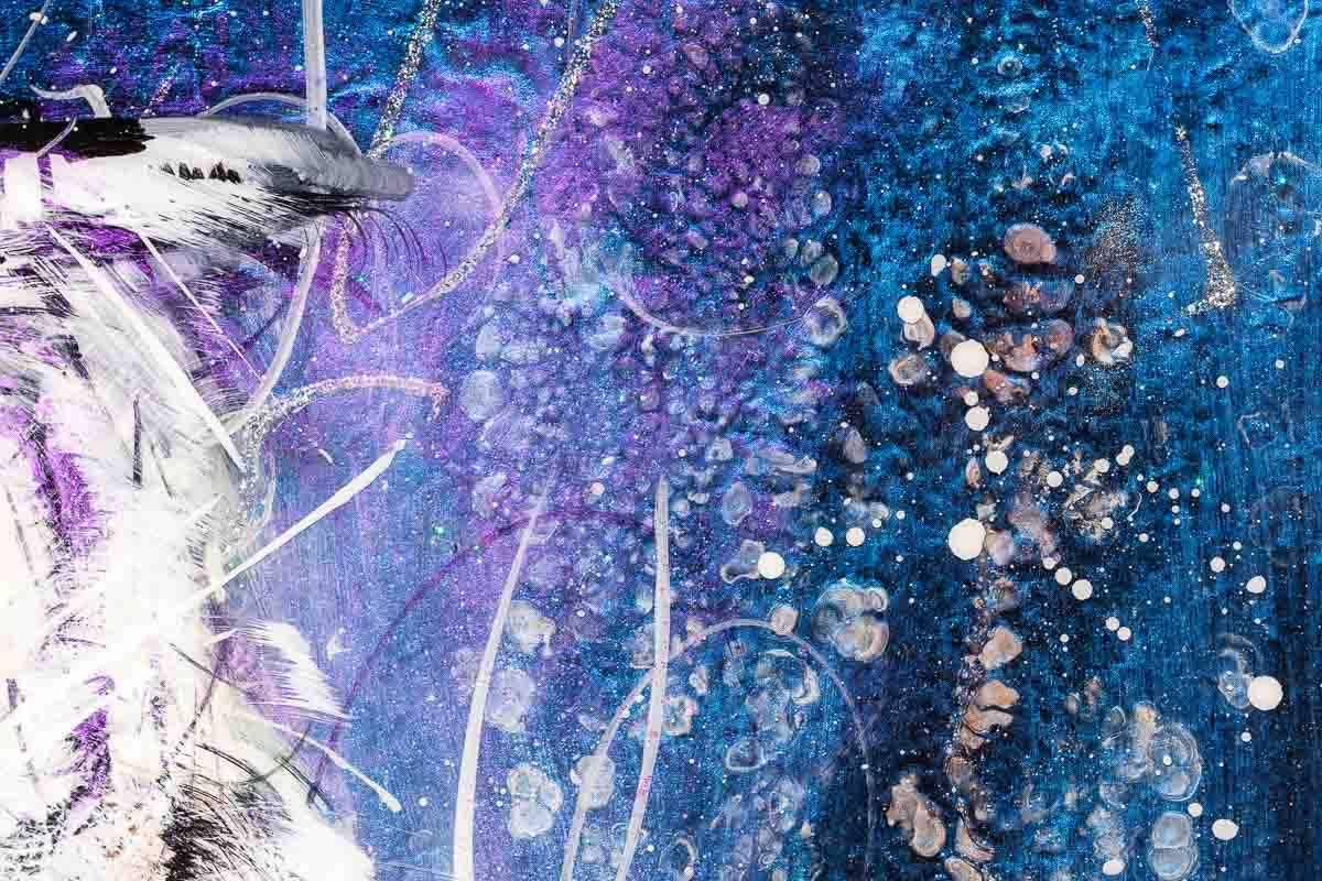 Olly - Original - SOLD by artist Rozanne Bell - Wyecliffe Galleries