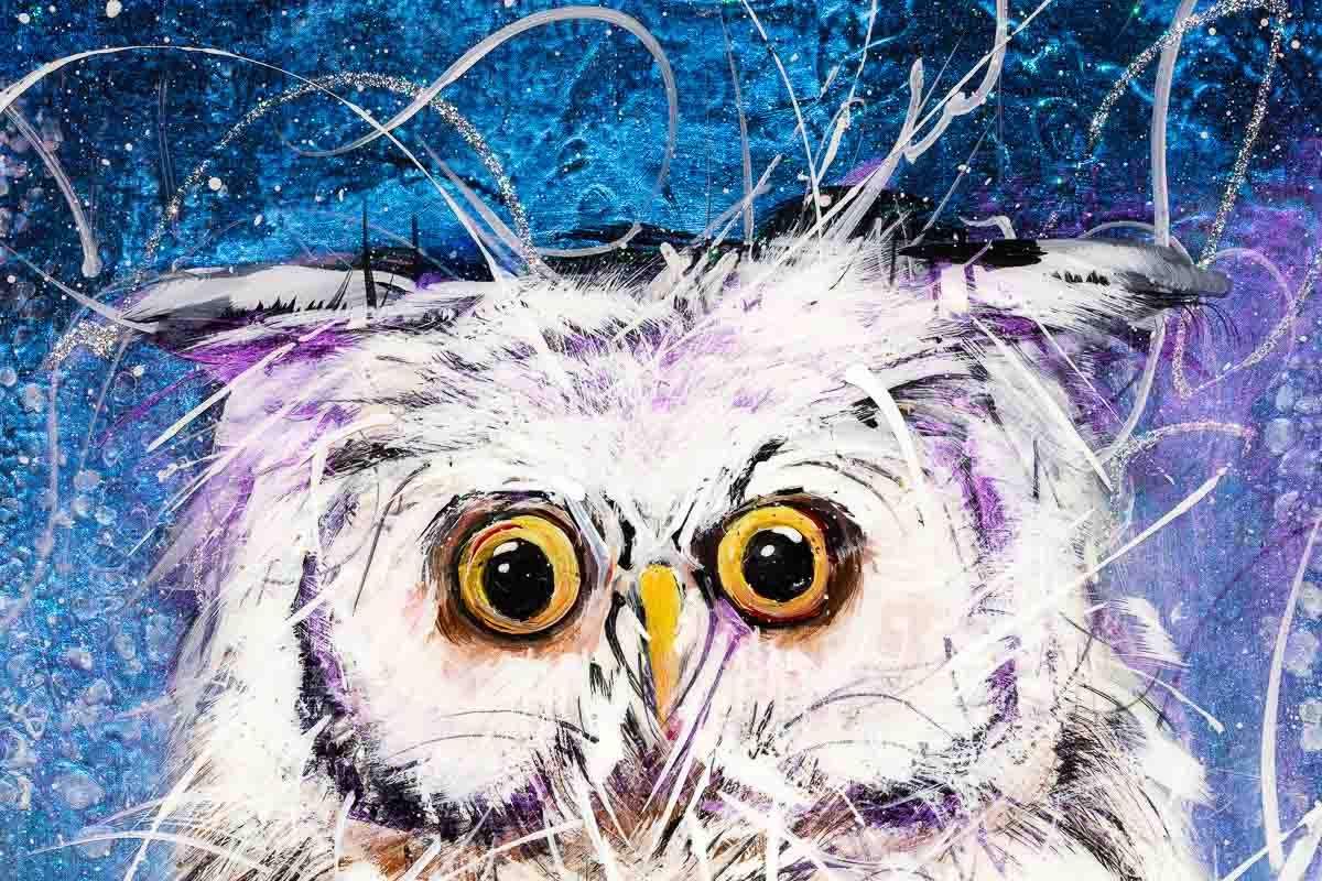 Olly - Original - SOLD by artist Rozanne Bell - Wyecliffe Galleries