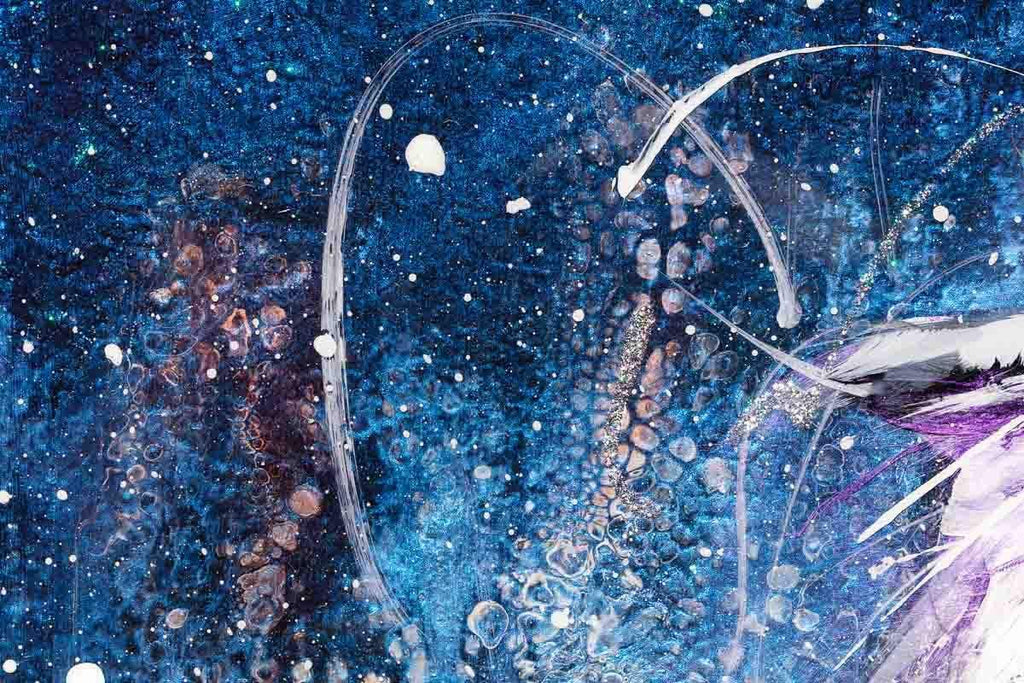 Olly - Original - SOLD by artist Rozanne Bell - Wyecliffe Galleries