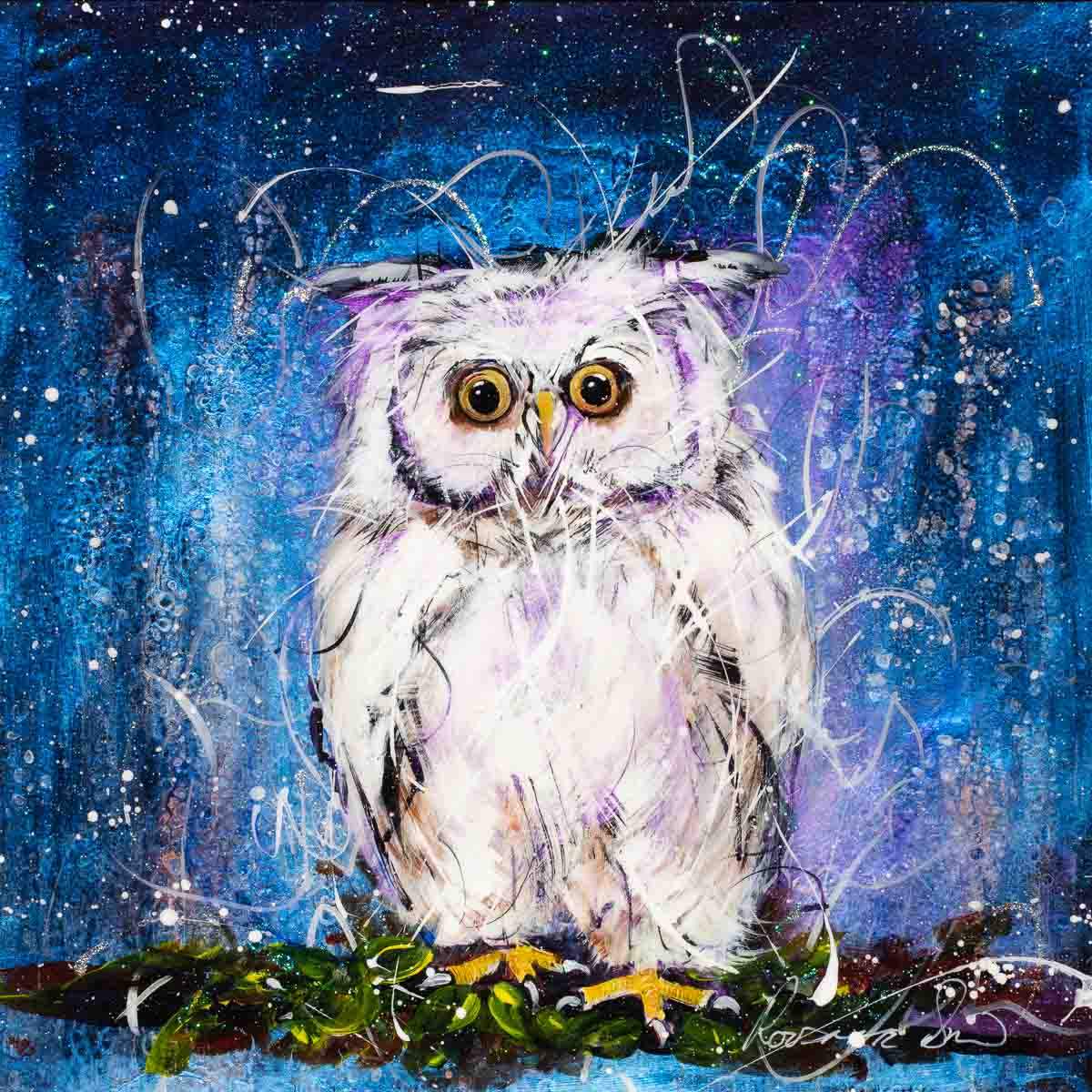 Olly - Original - SOLD by artist Rozanne Bell - Wyecliffe Galleries