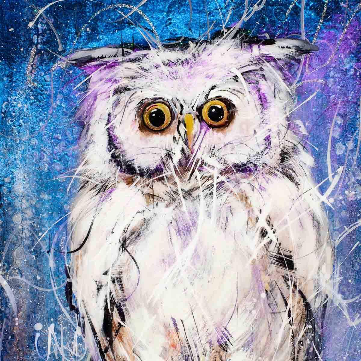 Olly - Original - SOLD by artist Rozanne Bell - Wyecliffe Galleries