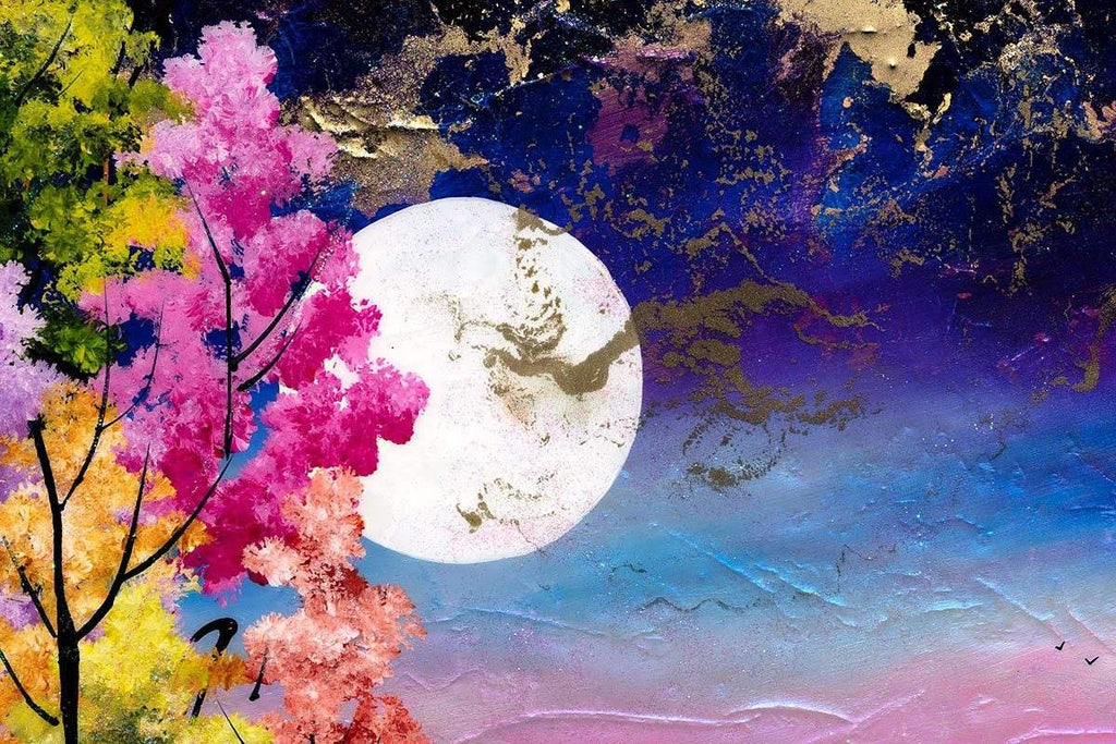 On The Right Path - Original - SOLD by artist Rozanne Bell - Wyecliffe Galleries