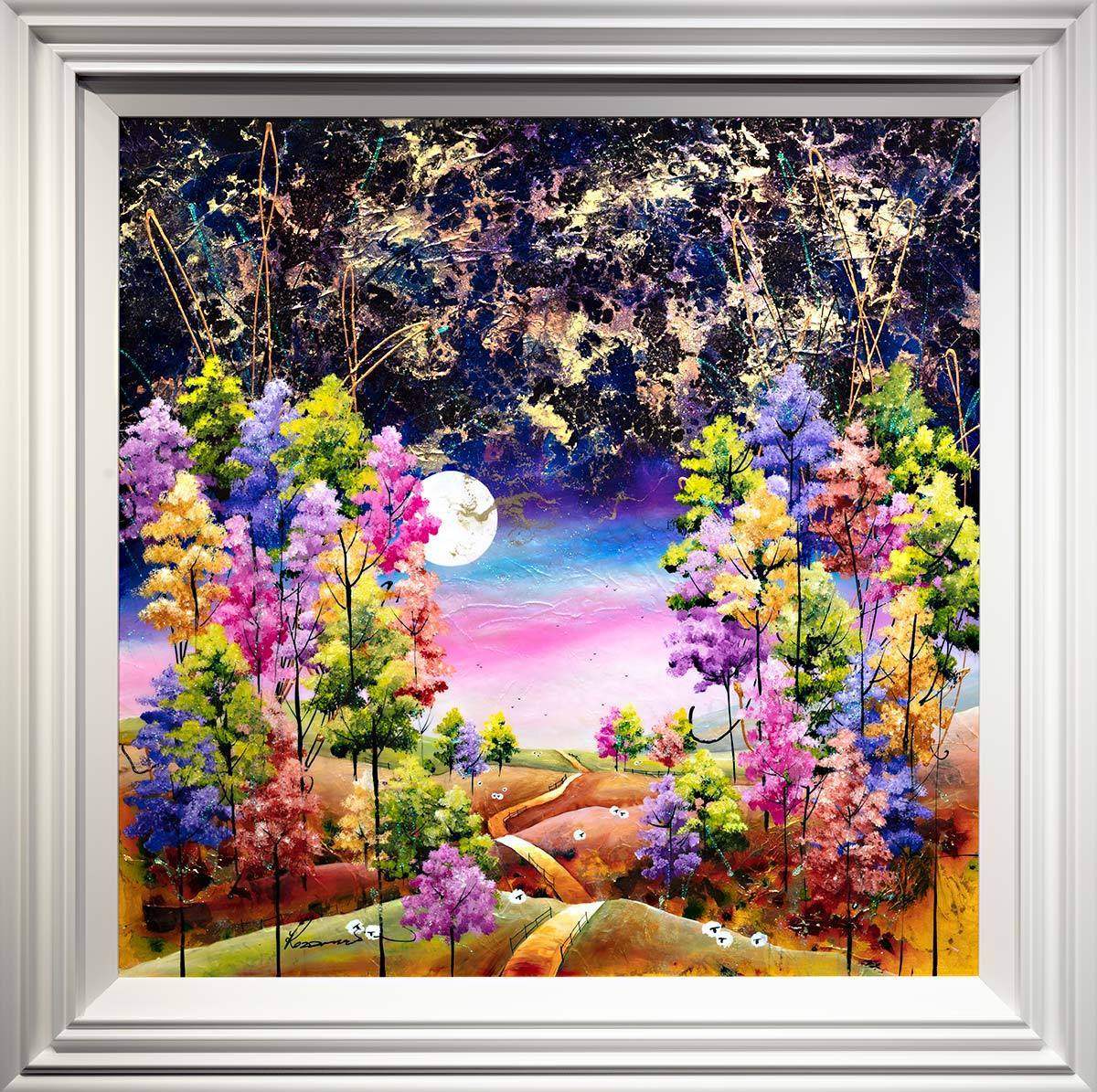 On The Right Path - Original - SOLD by artist Rozanne Bell - Wyecliffe Galleries