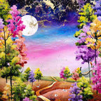 On The Right Path - Original - SOLD by artist Rozanne Bell - Wyecliffe Galleries