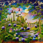 Once Upon a Time - SOLD by artist Rozanne Bell - Wyecliffe Galleries
