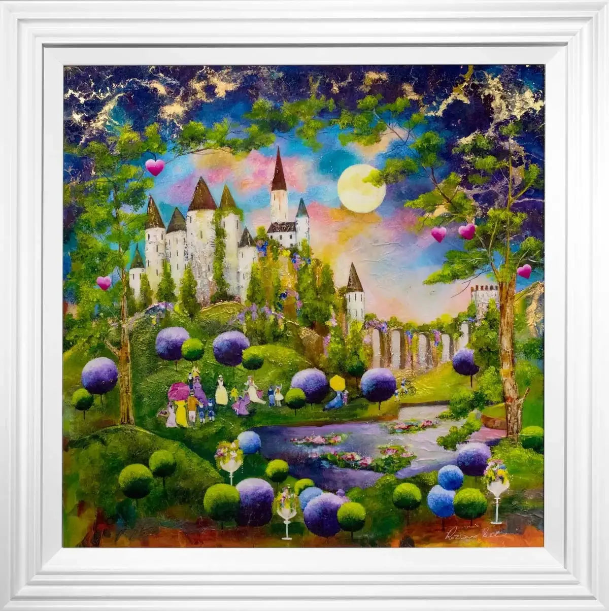 Once Upon a Time - SOLD by artist Rozanne Bell - Wyecliffe Galleries