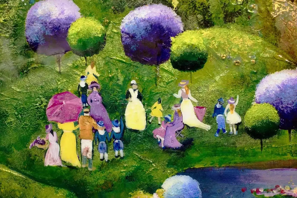 Once Upon a Time - SOLD by artist Rozanne Bell - Wyecliffe Galleries