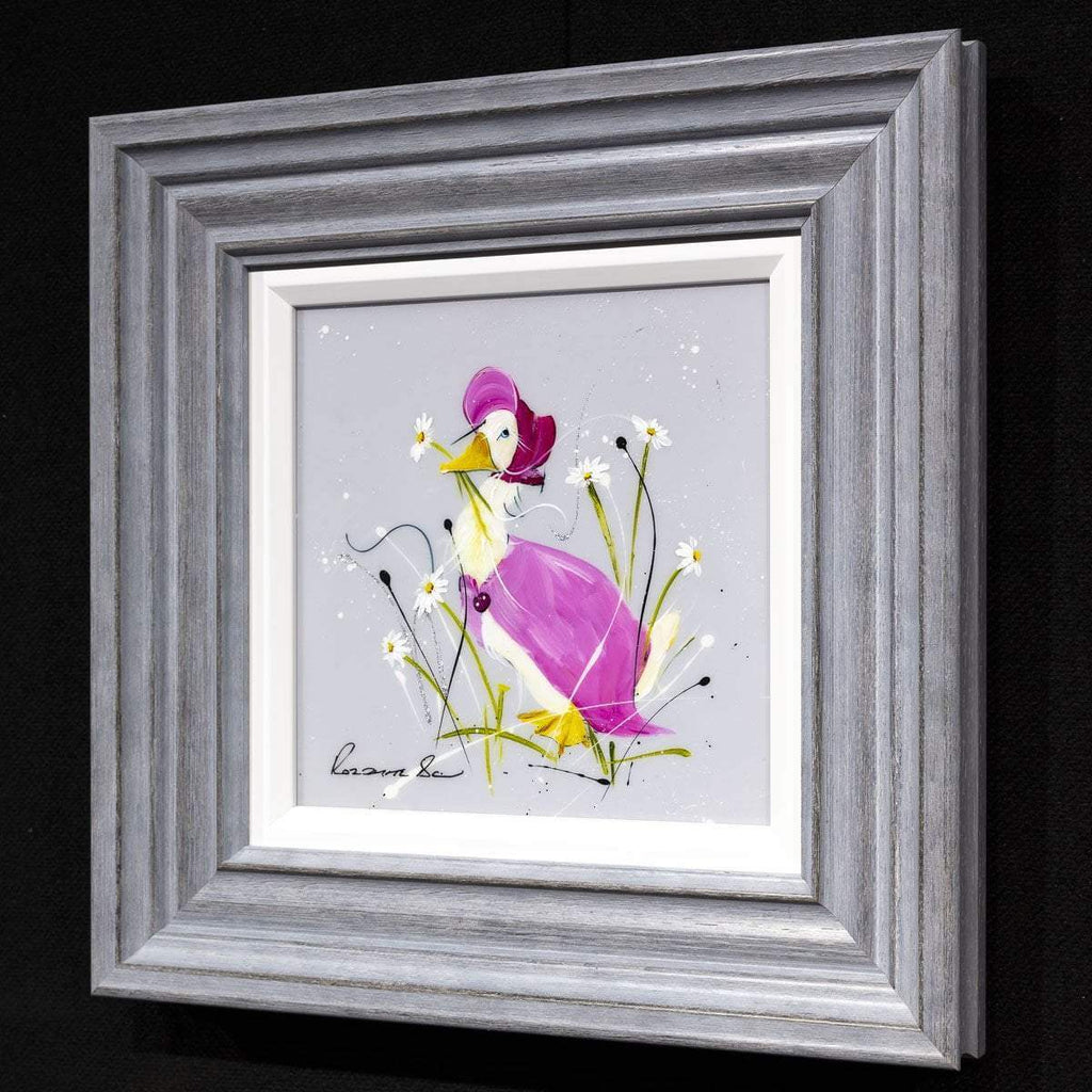 Once Upon a Time There Were Four Little Rabbits - SOLD by artist Rozanne Bell - Wyecliffe Galleries