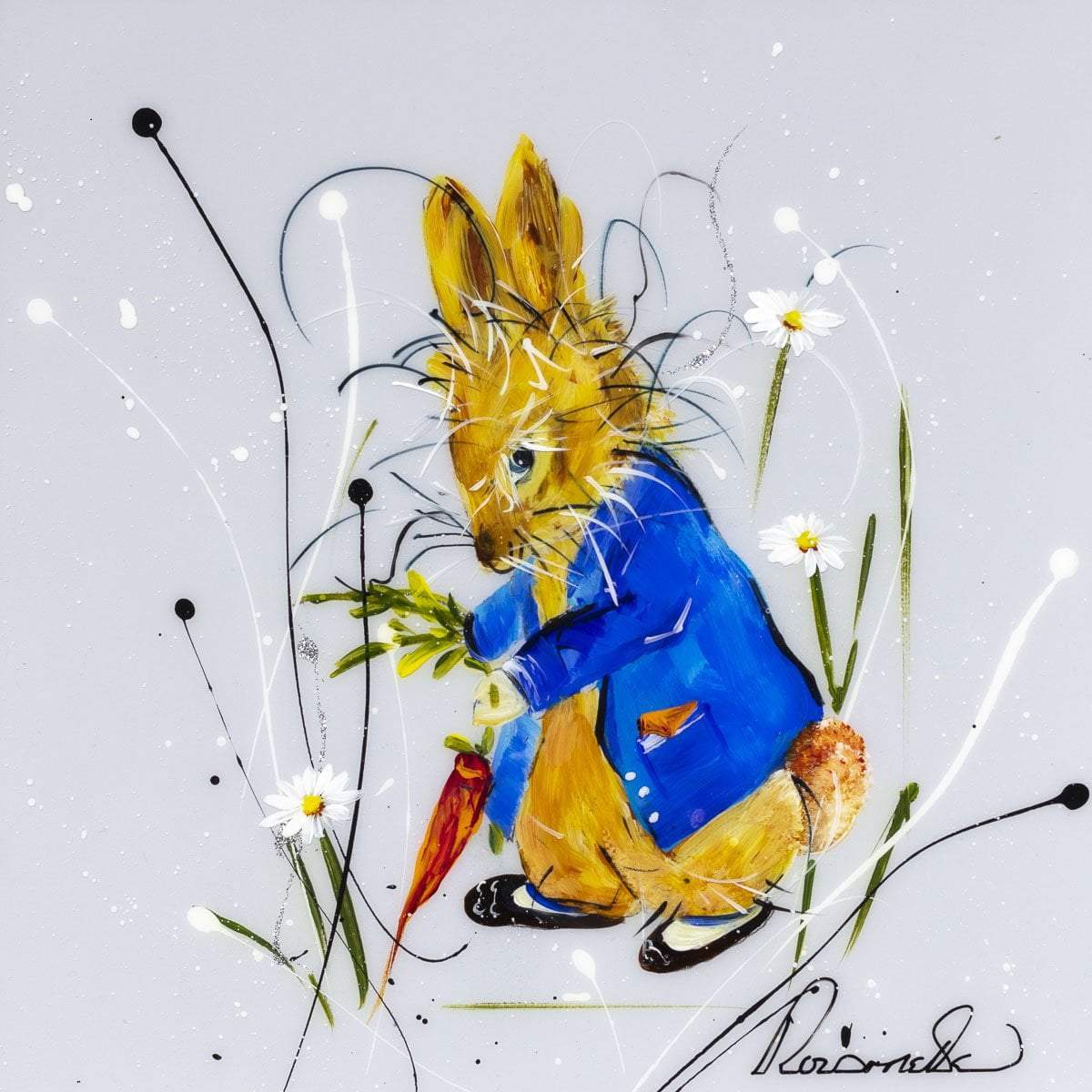 Once Upon a Time There Were Four Little Rabbits Rozanne Bell