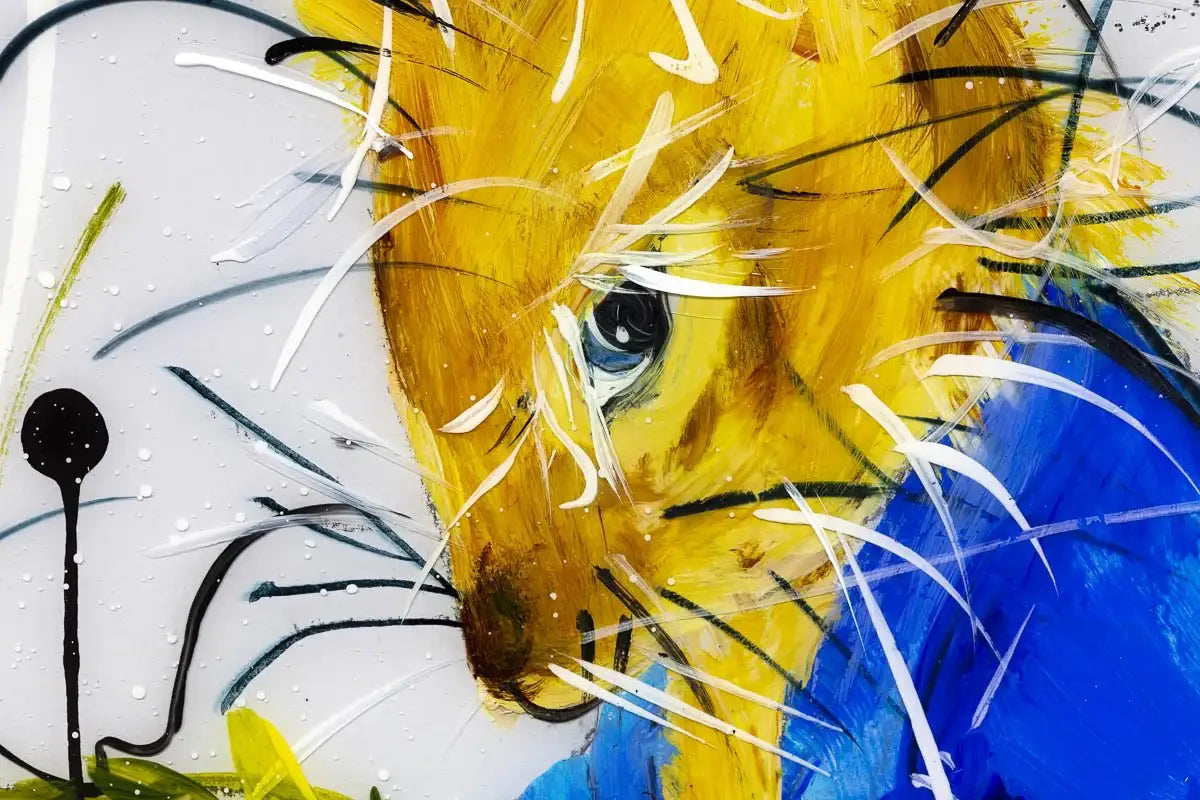 Once Upon a Time There Were Four Little Rabbits - SOLD by artist Rozanne Bell - Wyecliffe Galleries