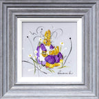 Once Upon a Time There Were Four Little Rabbits - SOLD by artist Rozanne Bell - Wyecliffe Galleries