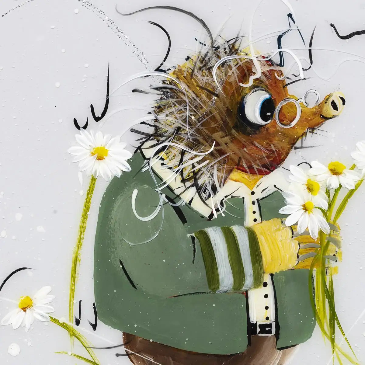 One Does Not Argue - Original Set of 4 - SOLD by artist Rozanne Bell - Wyecliffe Galleries