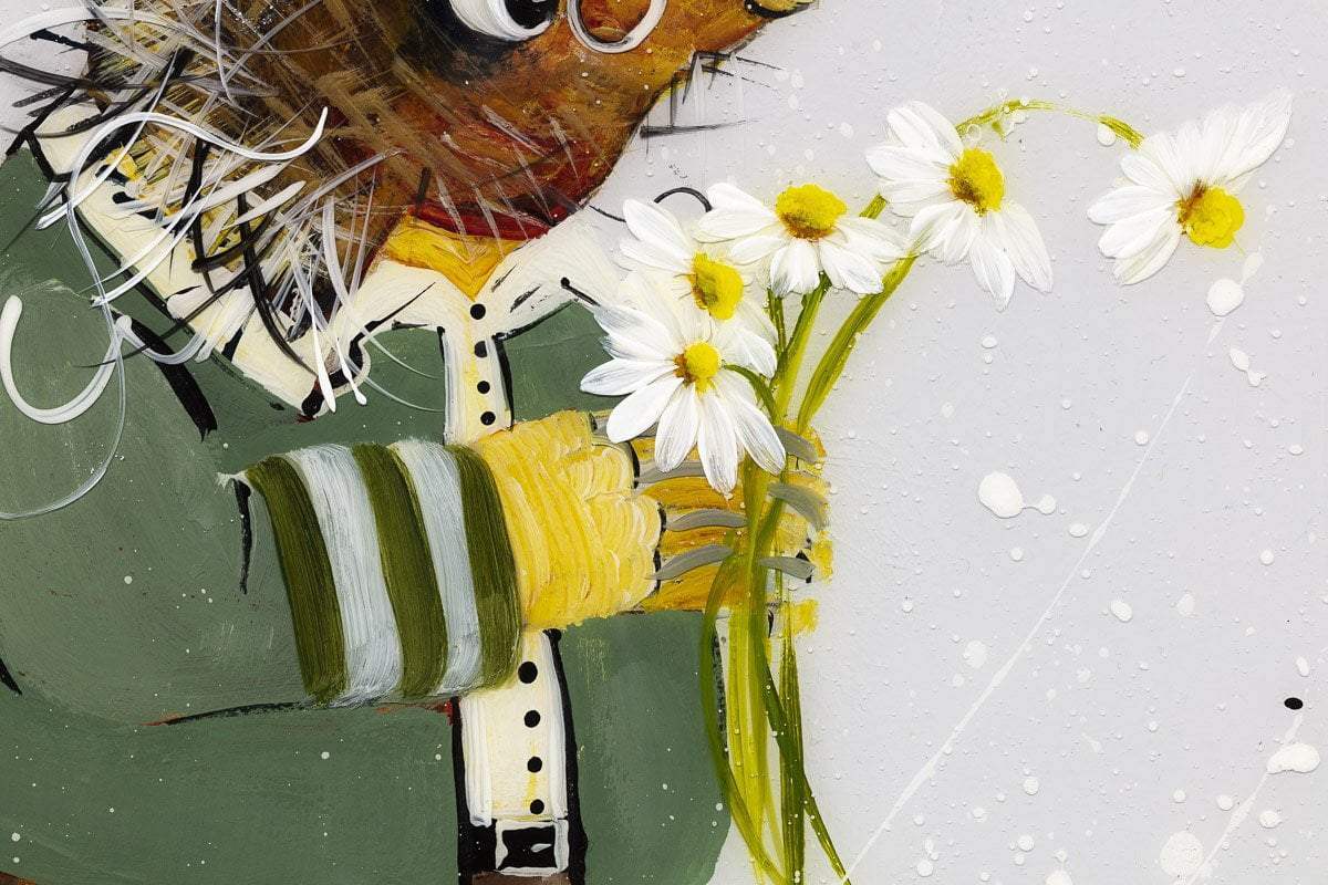 One Does Not Argue - Original Set of 4 - SOLD by artist Rozanne Bell - Wyecliffe Galleries