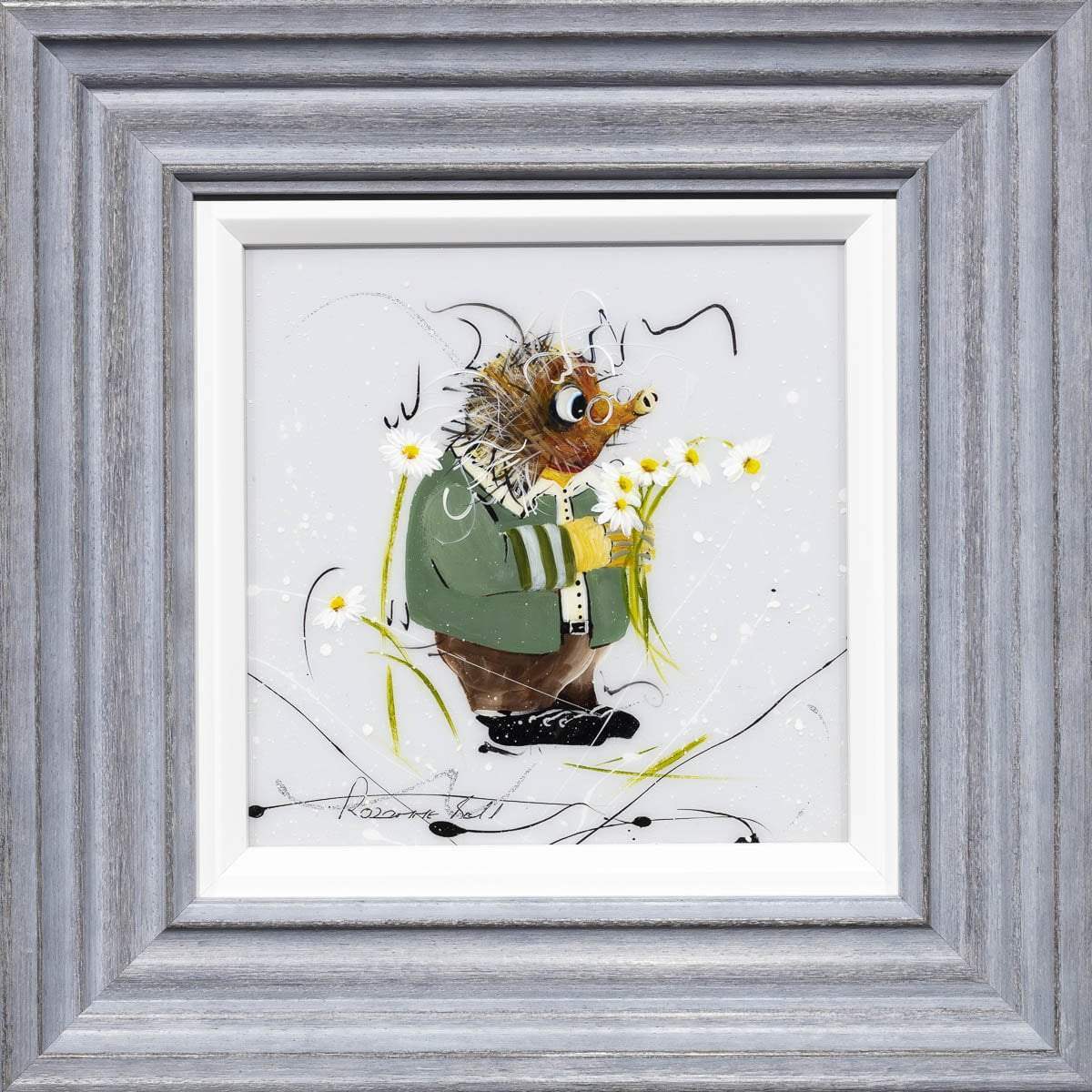 One Does Not Argue - Original Set of 4 - SOLD by artist Rozanne Bell - Wyecliffe Galleries