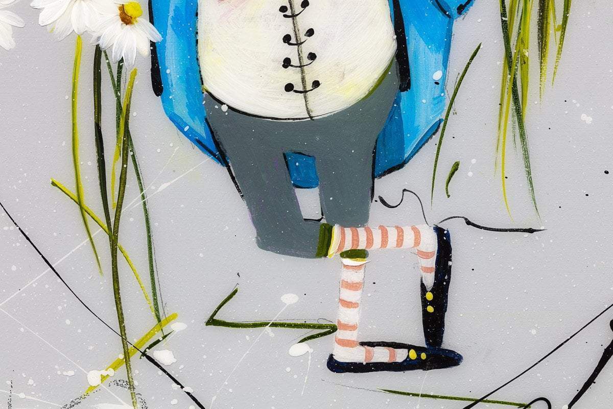 One Does Not Argue - Original Set of 4 - SOLD by artist Rozanne Bell - Wyecliffe Galleries