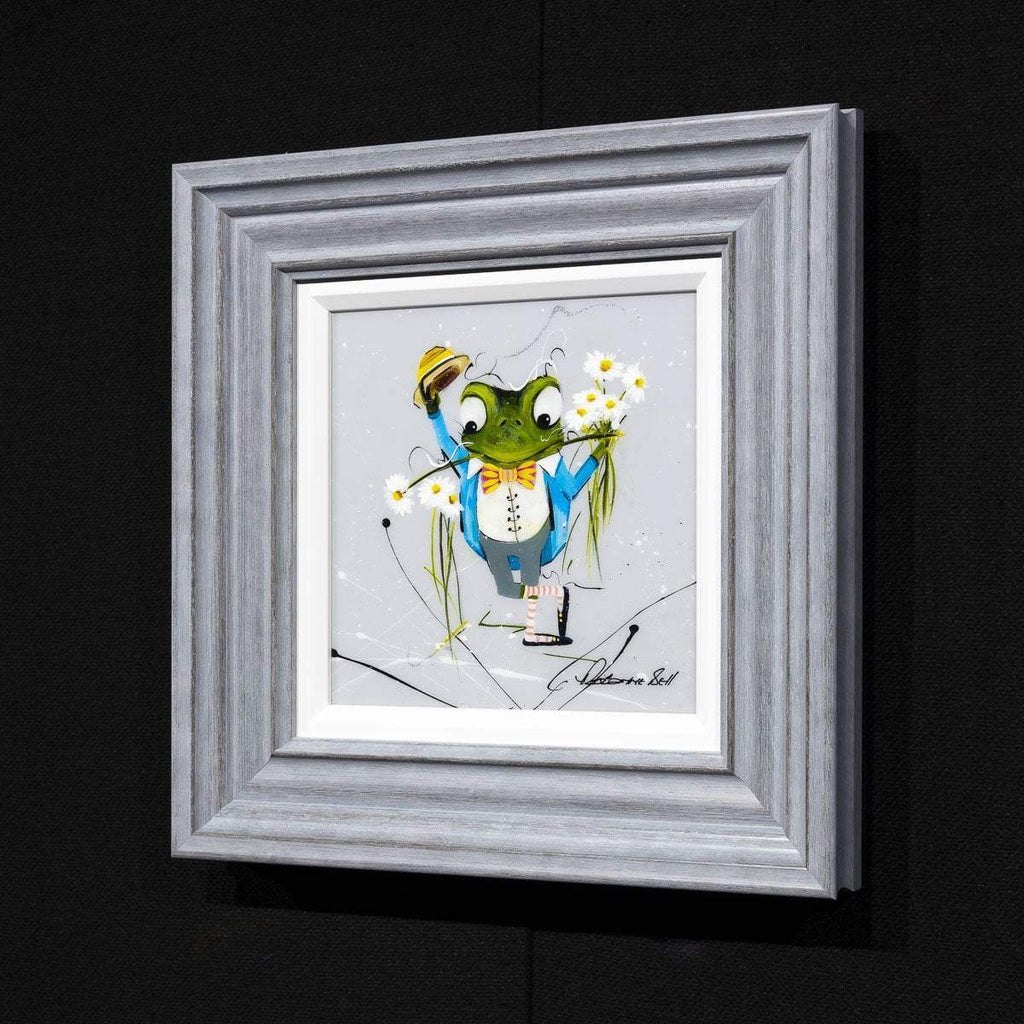 One Does Not Argue - Original Set of 4 - SOLD by artist Rozanne Bell - Wyecliffe Galleries