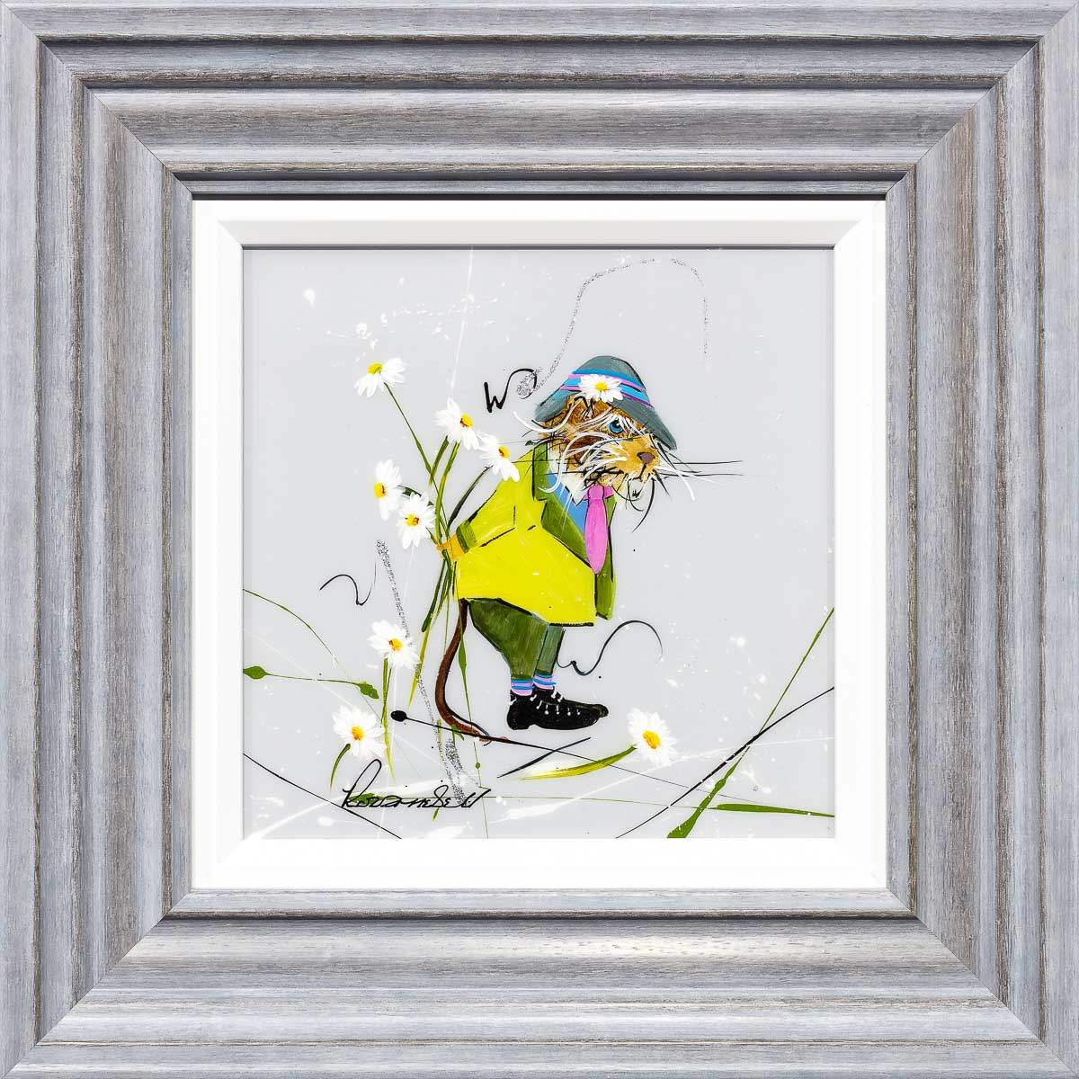 One Does Not Argue - Original Set of 4 - SOLD by artist Rozanne Bell - Wyecliffe Galleries