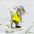 One Does Not Argue - Original Set of 4 - SOLD by artist Rozanne Bell - Wyecliffe Galleries