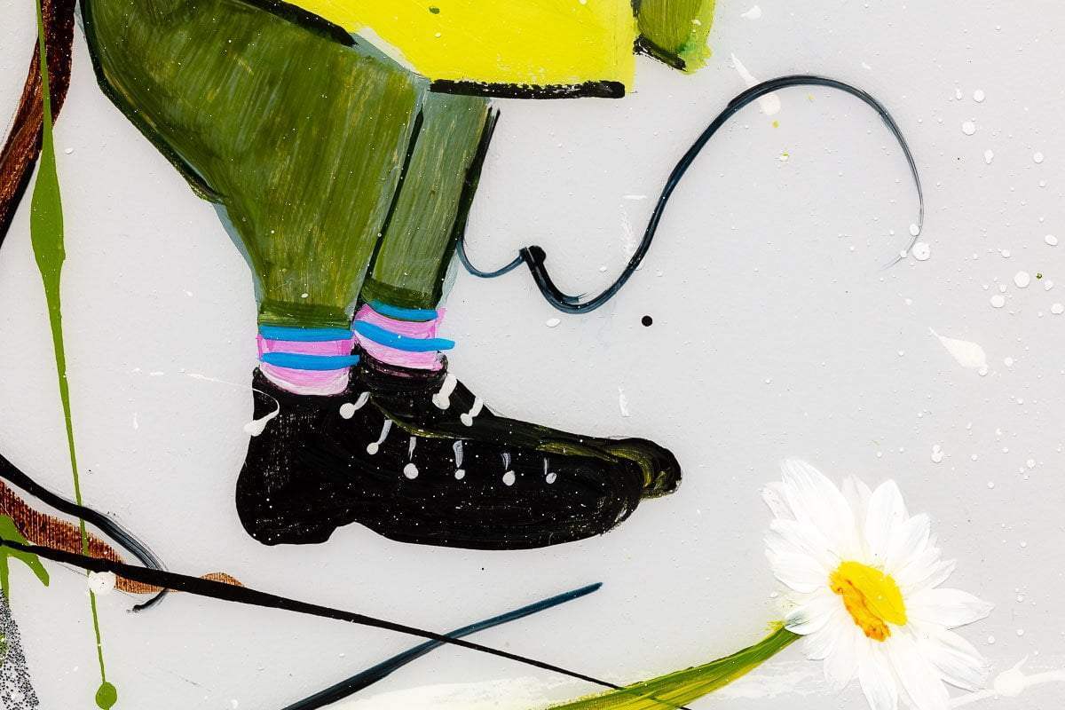 One Does Not Argue - Original Set of 4 - SOLD by artist Rozanne Bell - Wyecliffe Galleries