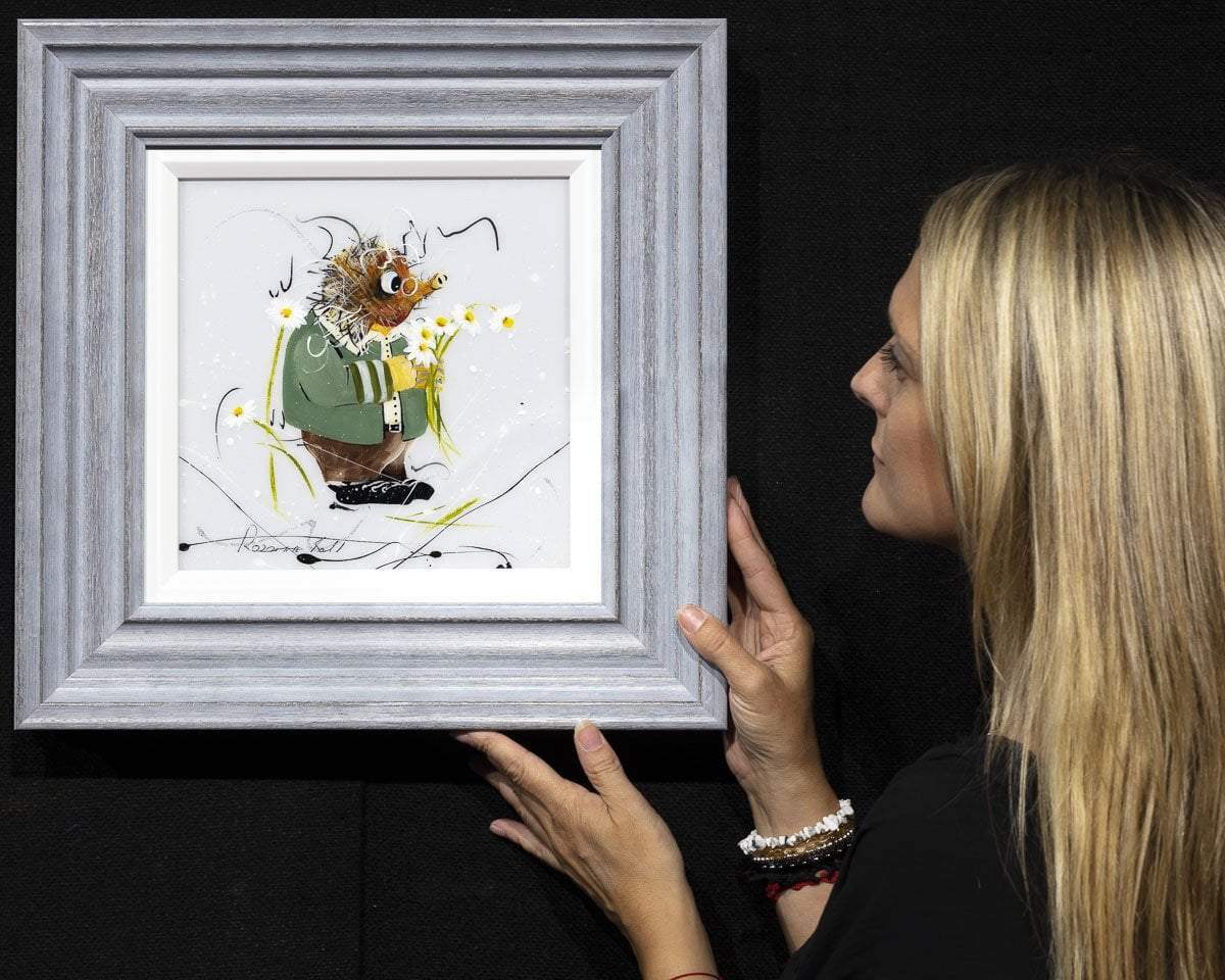 One Does Not Argue - Original Set of 4 - SOLD by artist Rozanne Bell - Wyecliffe Galleries