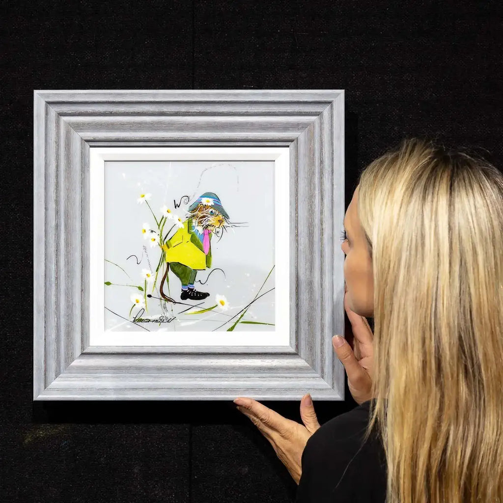 One Does Not Argue - Original Set of 4 - SOLD by artist Rozanne Bell - Wyecliffe Galleries