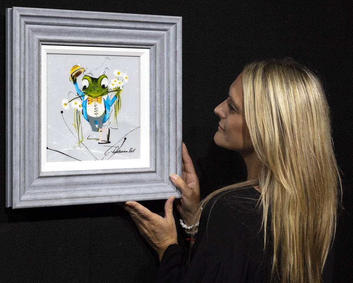 One Does Not Argue - Original Set of 4 - SOLD by artist Rozanne Bell - Wyecliffe Galleries