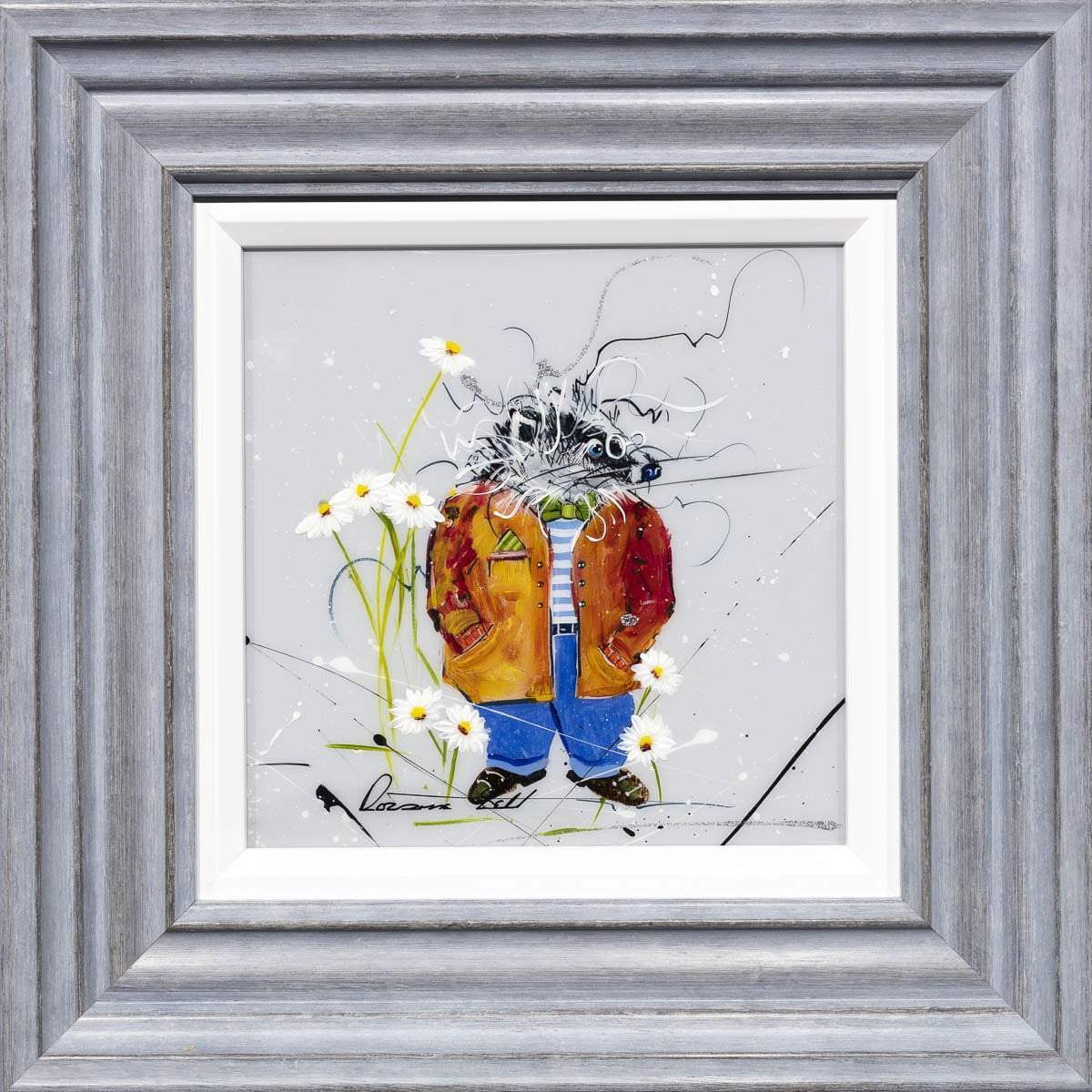 One Does Not Argue - Original Set of 4 - SOLD by artist Rozanne Bell - Wyecliffe Galleries