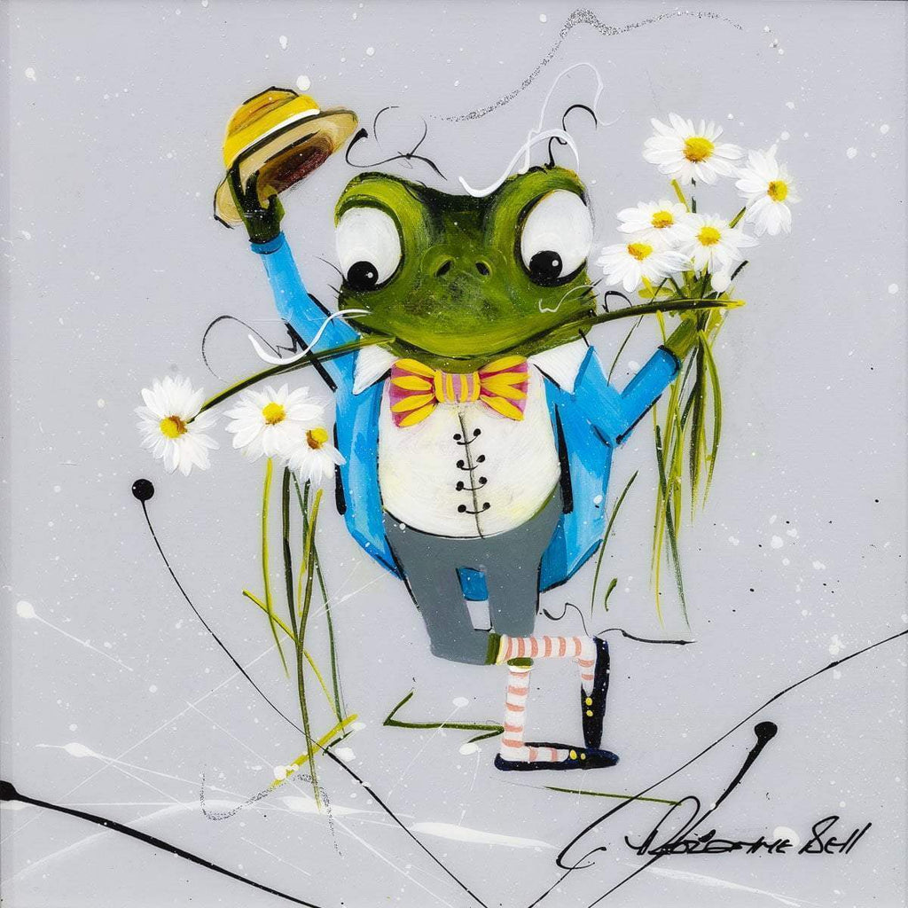 One Does Not Argue - Original Set of 4 - SOLD by artist Rozanne Bell - Wyecliffe Galleries