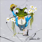 One Does Not Argue - Original Set of 4 - SOLD by artist Rozanne Bell - Wyecliffe Galleries