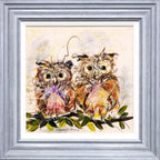 Otto and Oscar - Original - SOLD by artist Rozanne Bell - Wyecliffe Galleries