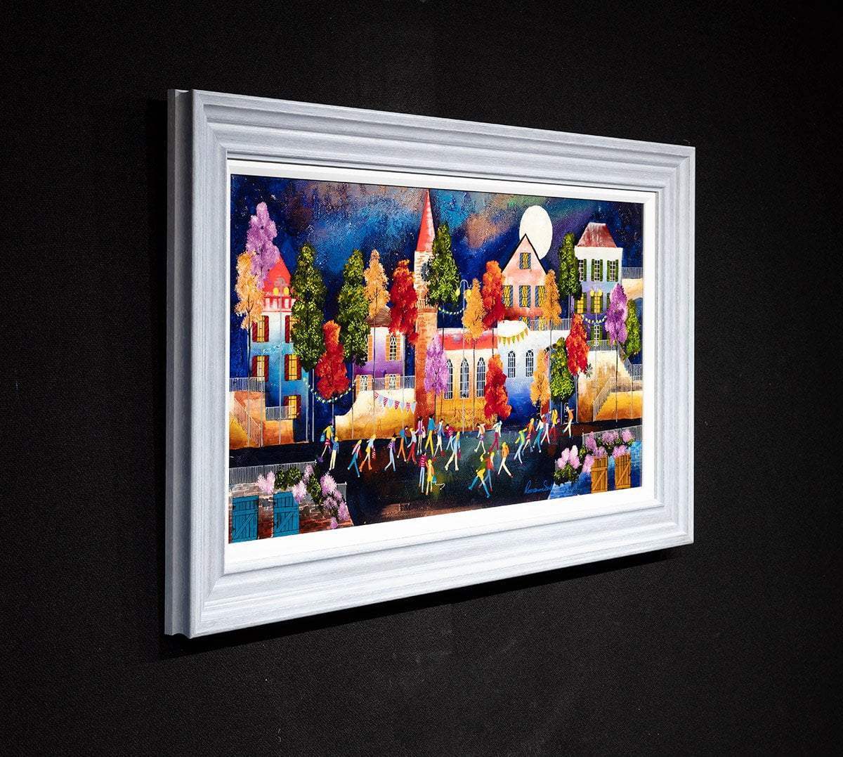 Out On The Town - Original - SOLD by artist Rozanne Bell - Wyecliffe Galleries