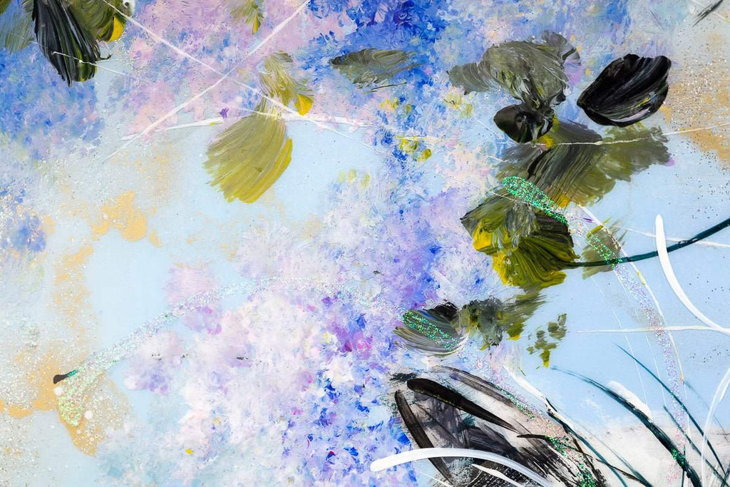 Owl Be Here - Original - SOLD by artist Rozanne Bell - Wyecliffe Galleries