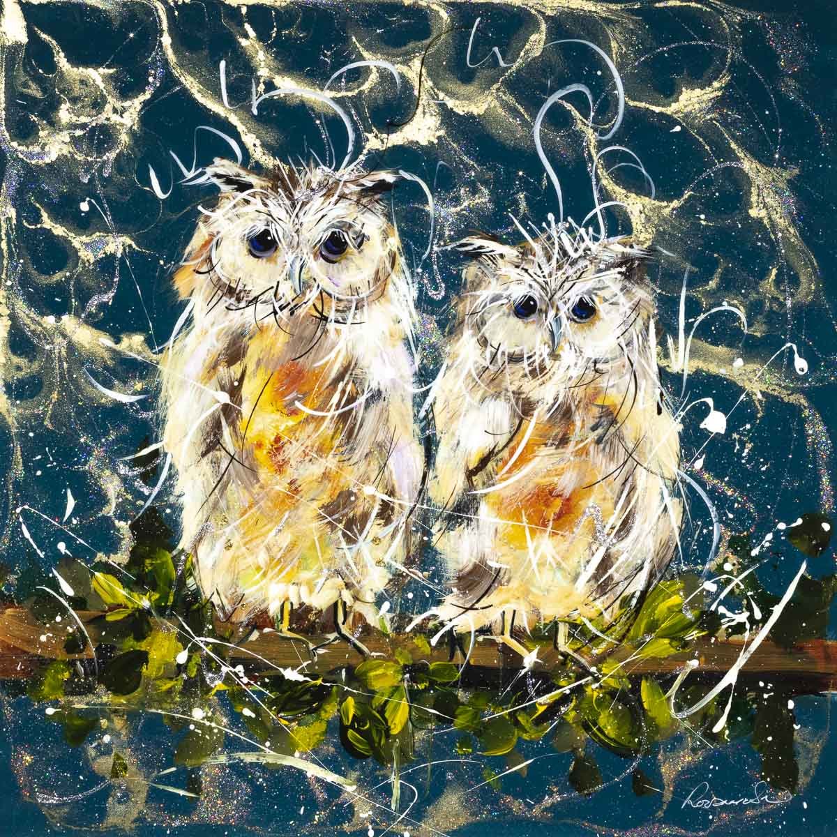 Owl Be There For You - Original Rozanne Bell Original