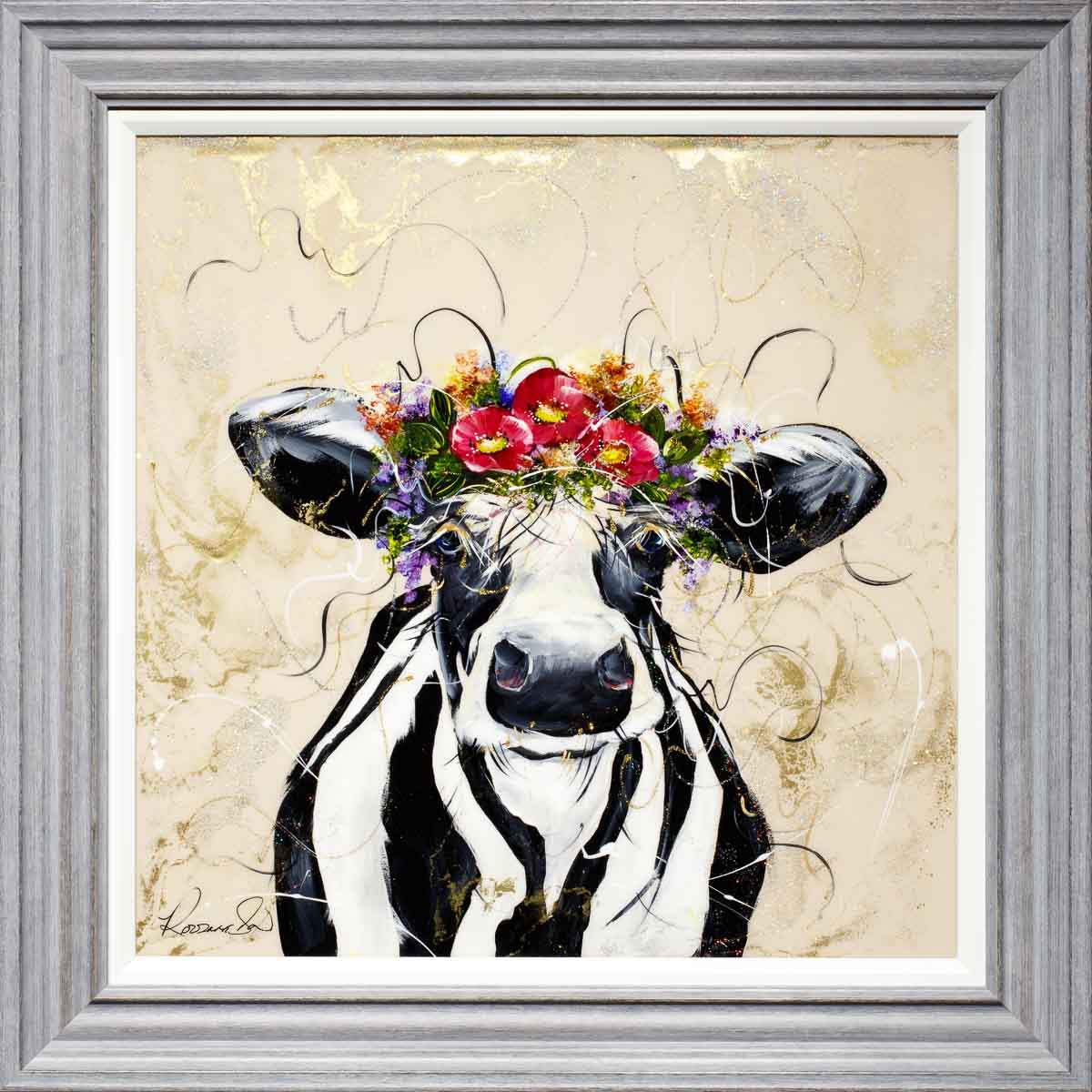Pageant Ready - Original - SOLD by artist Rozanne Bell - Wyecliffe Galleries