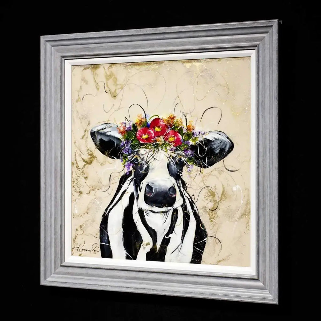 Pageant Ready - Original - SOLD by artist Rozanne Bell - Wyecliffe Galleries